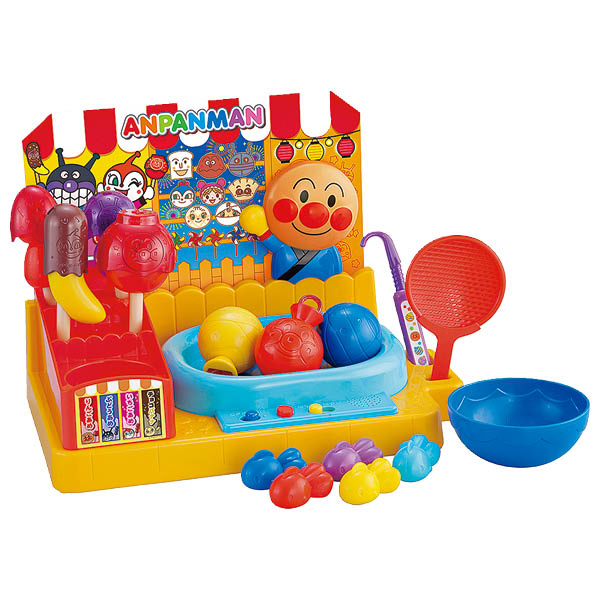 金魚も！ヨーヨーも！フルーツあめも！アンパンマンおまつり屋台DX