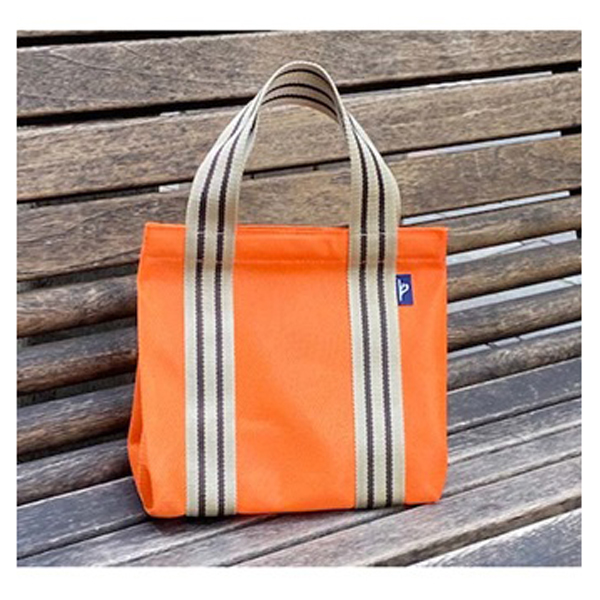 メッシュバッグ　オレンジ