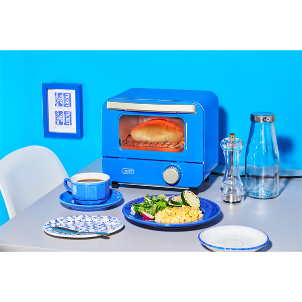 Toffy オーブントースター ミニ フレンチブルー
